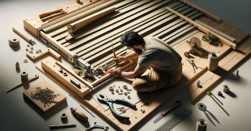 Jak zdjąć mechanizm rolety rzymskiej? Praktyczny poradnik krok po kroku