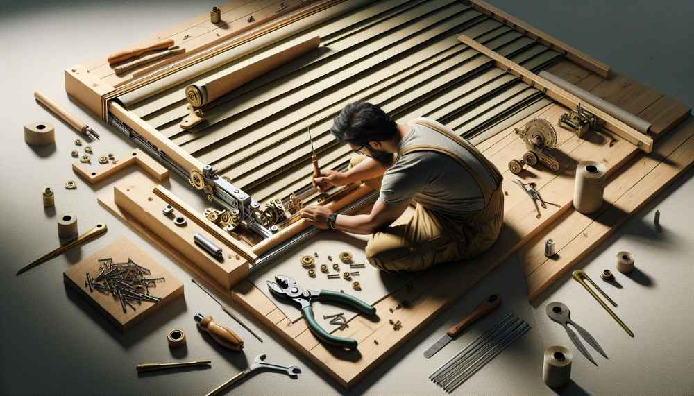 Jak zdjąć mechanizm rolety rzymskiej? Praktyczny poradnik krok po kroku