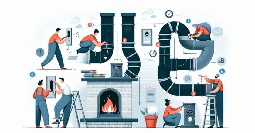 Jak połączyć kominek wentylacyjny z kominem krok po kroku